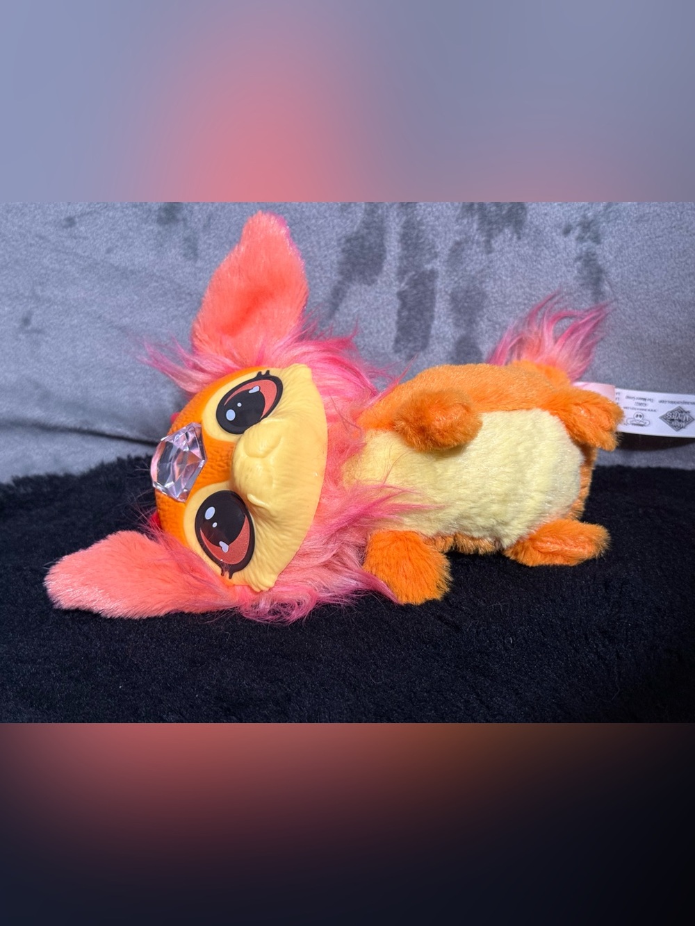Magic Mixies Plush Orange Pink Gem Fantasy Creature Moose Toys 2022